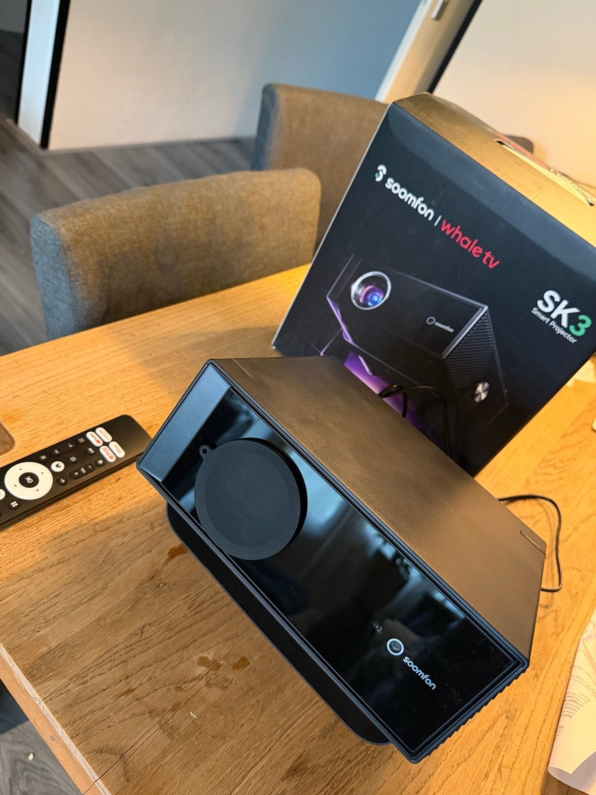 Soomfon SK3 Smart Projector - Nieuw, alleen getest, Ophalen of Verzenden, Zo goed als nieuw, LED, Full HD (1080)