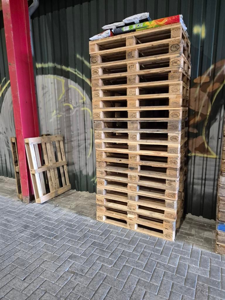 Tekoop nette Epal europallets., Ophalen, Zo goed als nieuw, 50 mm of meer, Pallet