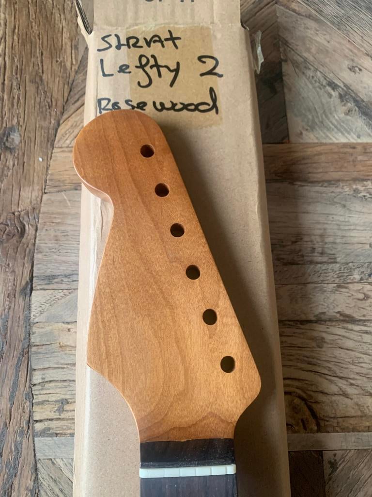 Stratocaster hals” linkshandig of reversed rechth nitro” 2, Muziek en Instrumenten, Instrumenten | Onderdelen, Verzenden, Geen
