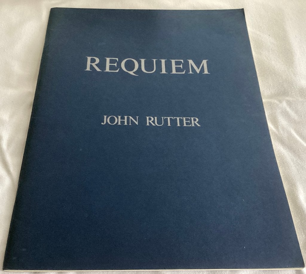 Bladmuziek Requiem John Rutter, Gebruikt, Klassiek, Zang, Ophalen of Verzenden