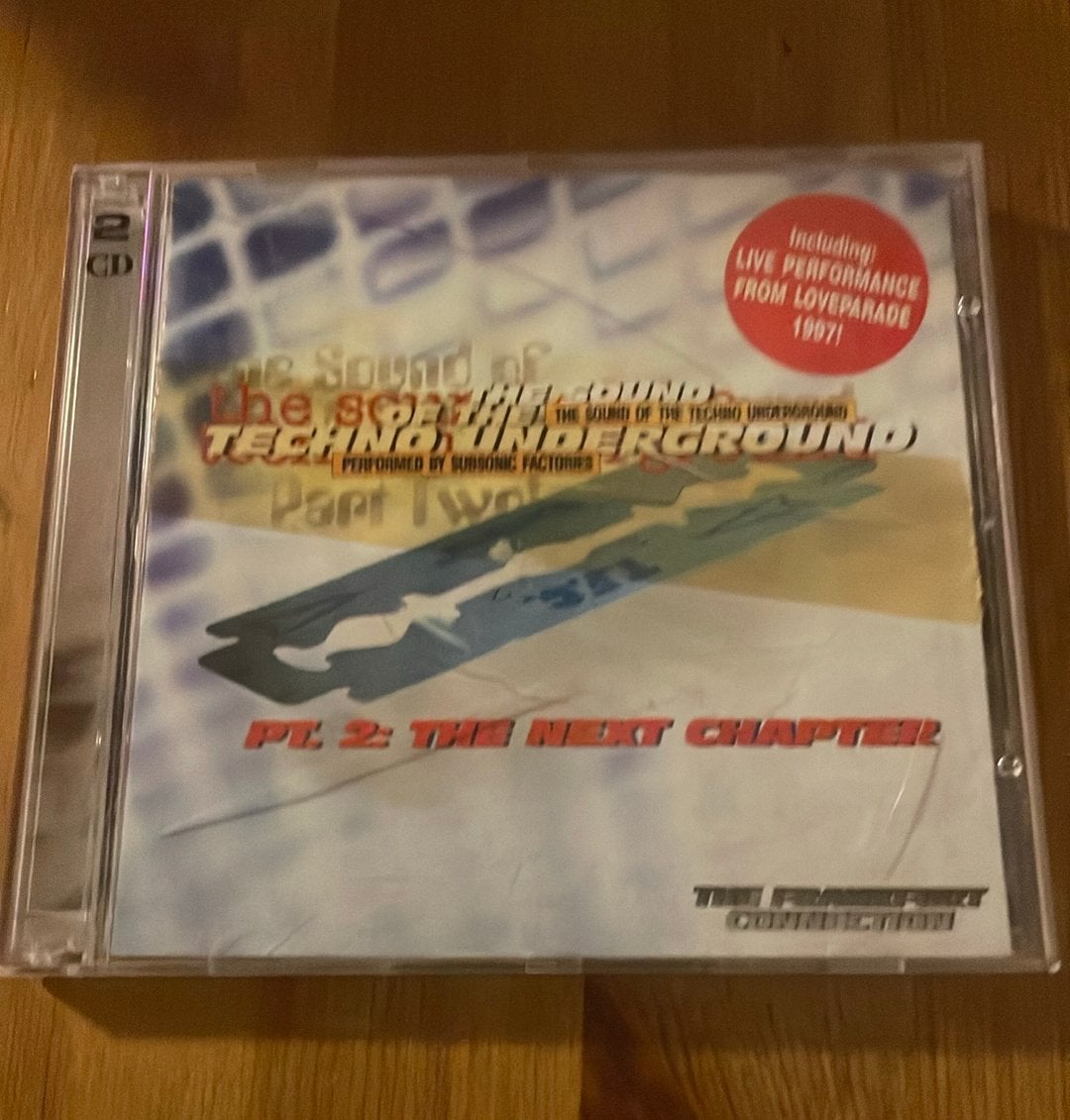 The sound of the techno underground pt 2 the next chapter, Ophalen of Verzenden, Zo goed als nieuw, Techno of Trance