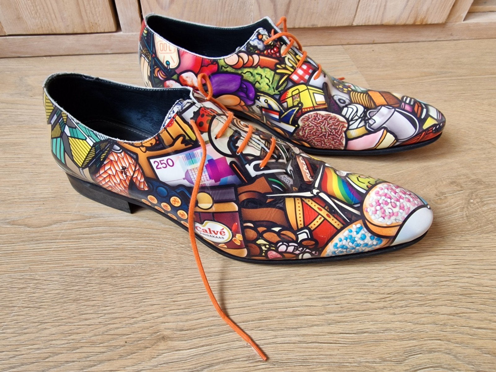 Mascolori Dutch Delight Nette Schoenen - Maat 46 - Uniek Des, Kleding | Heren, Schoenen, Mascolori, Overige kleuren, Ophalen of Verzenden