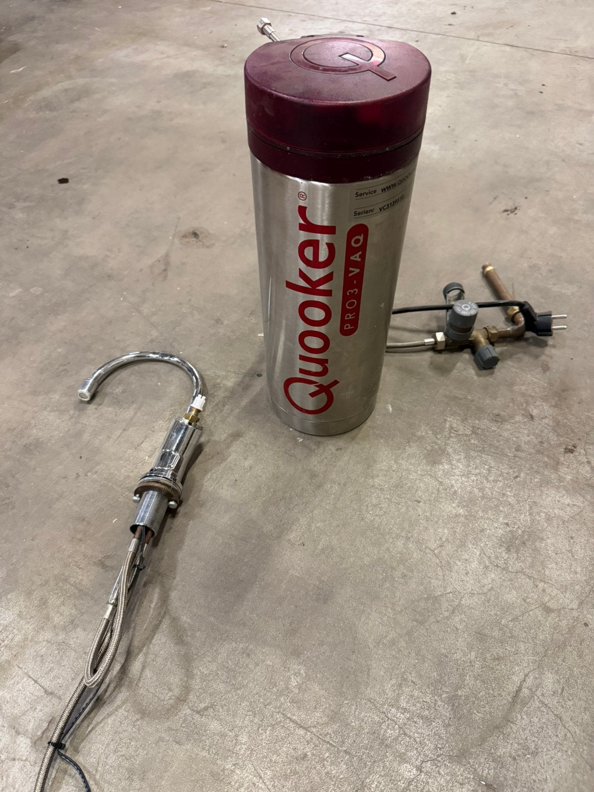 Quooker PRO3-VAQ boiler (met incomplete kraan), Quooker, Gebruikt, Quooker, Quooker