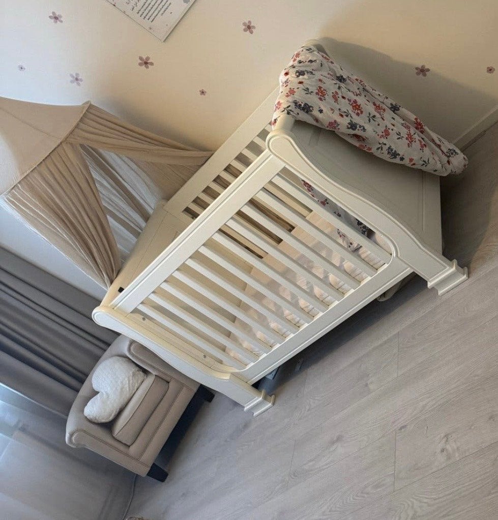 Kidsmill Chateau E4 Ledikant 70x140 cm, Ophalen of Verzenden, Zo goed als nieuw, Ledikant