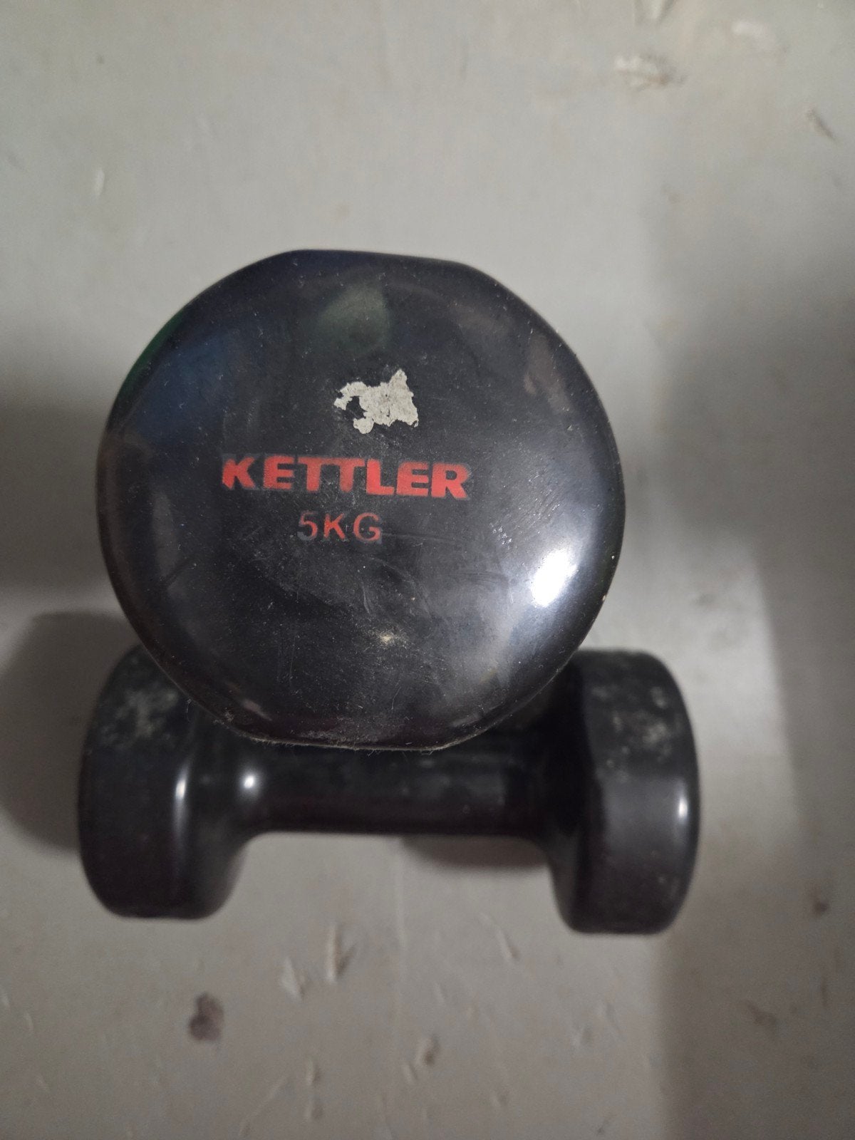 set van 5 kg dumbells, Ophalen, Gebruikt, Armen, Dumbbell