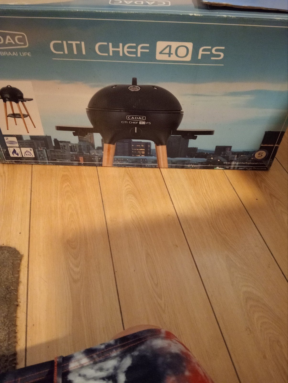 Cadac Citi Chef 40 FS Gasbarbecue - Nieuw in doos, Ophalen, Nieuw, Cadac