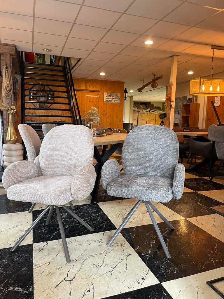 Eetkamerstoel Blanche 3 kleuren [NIEUW], Ophalen of Verzenden, Zo goed als nieuw, Overige kleuren, Vijf, Zes of meer stoelen