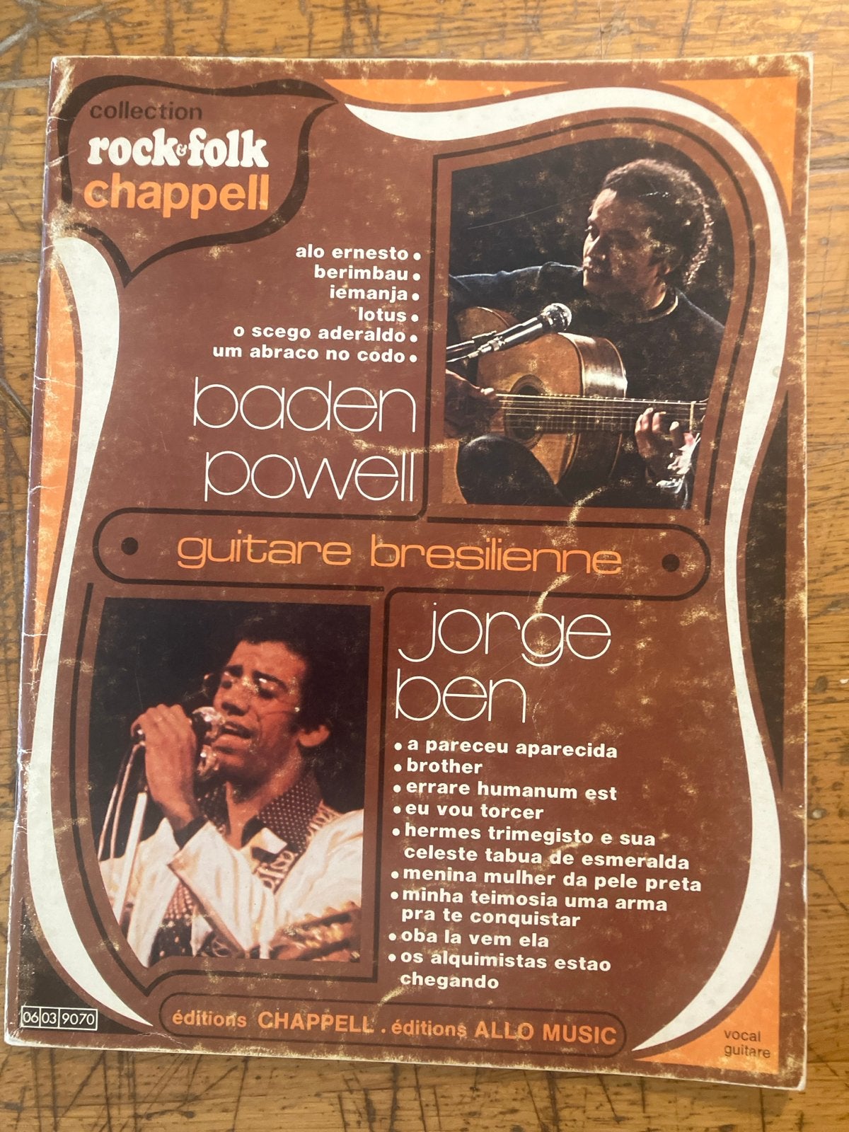 Baden Powell & Jorge Ben - Guitare Bresilienne (Rock & Folk), Ophalen of Verzenden, Gebruikt