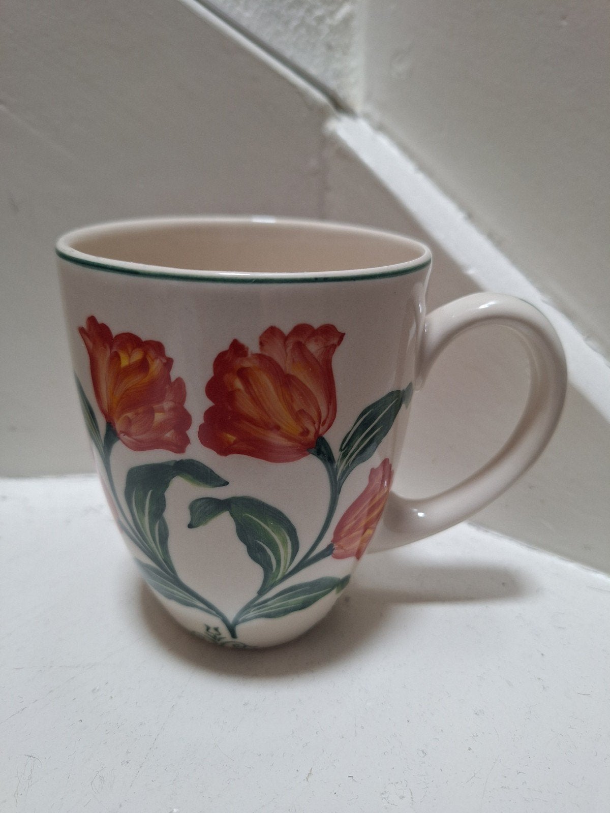 Heinen Delfts Blauw Tulp mok - Nieuw, Keramiek, Nieuw, Ophalen of Verzenden, Overige stijlen