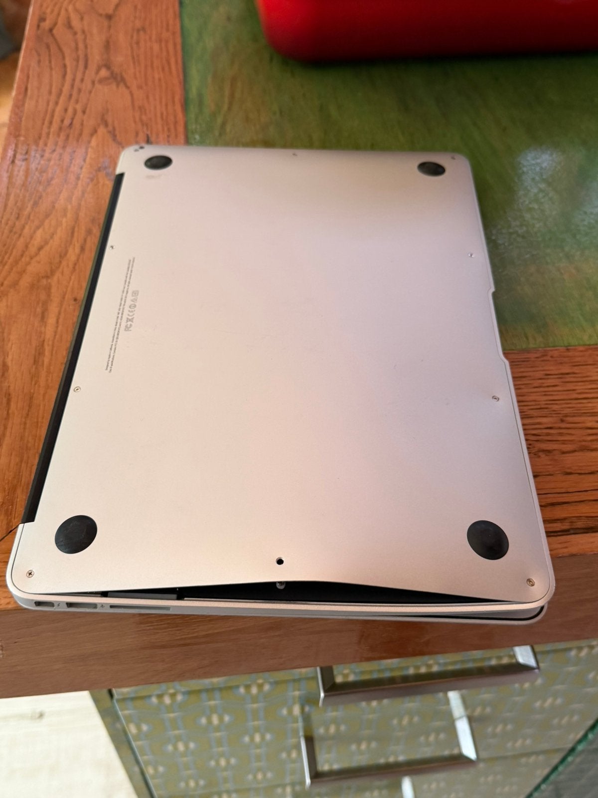Macbook air voor onderdelen, Ophalen, 13 inch, Niet werkend, MacBook Air