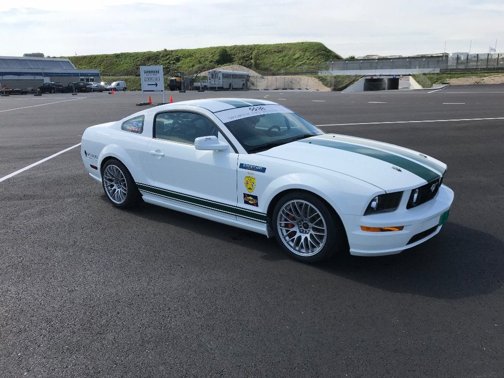 Ford mustang ex Jan Lammers, Achterwielaandrijving, Wit, Handgeschakeld, Particulier