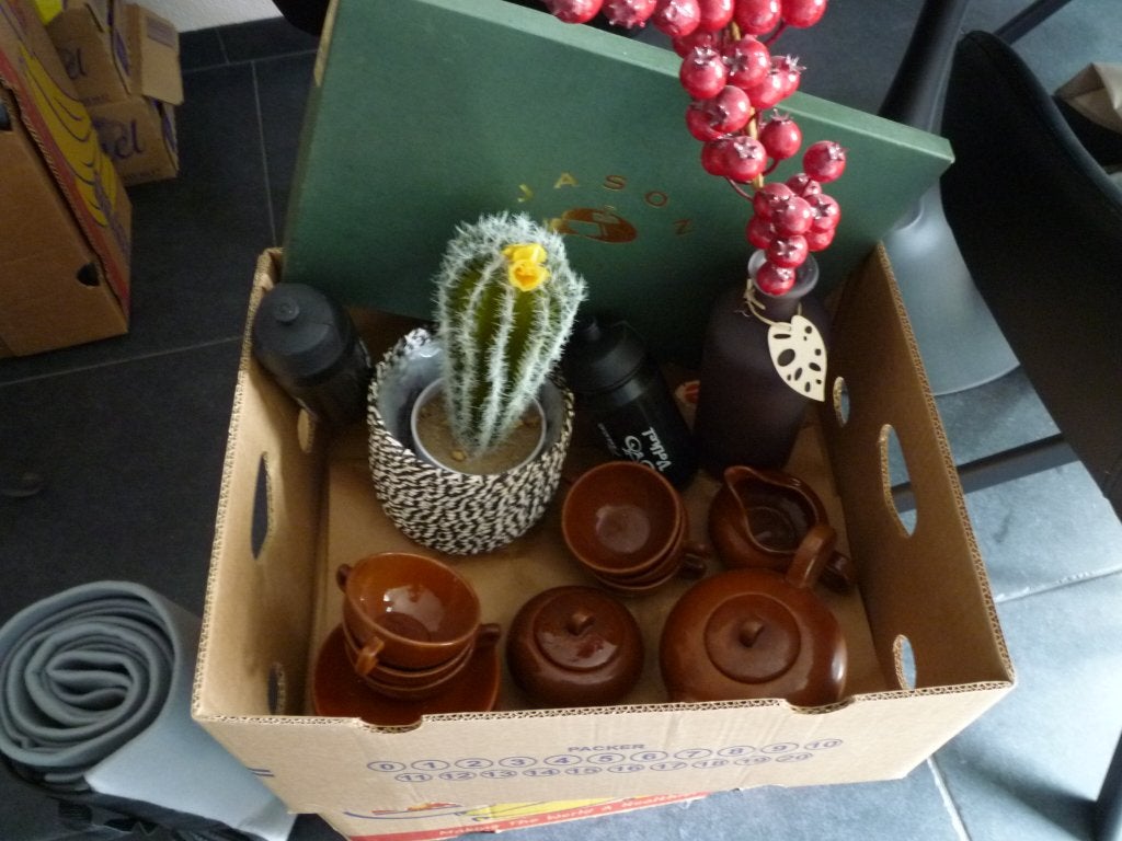 Rommelmarktspullen., Ophalen, Gebruikt