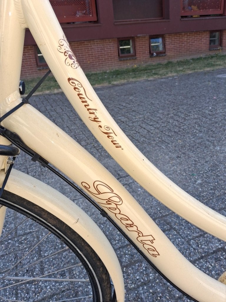 fiets, Fietsen en Brommers, Fietsen | Dames | Damesfietsen, Gebruikt, Versnellingen, 50 tot 53 cm, Trommelrem