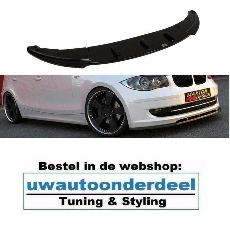Maxton Design Spoiler Splitter Lip Voor Bmw 1 serie E87, Verzenden, Automotive Parts, A.parts@hotmail.nl, Trasmolenlaan 12 3447 GZ Woerden