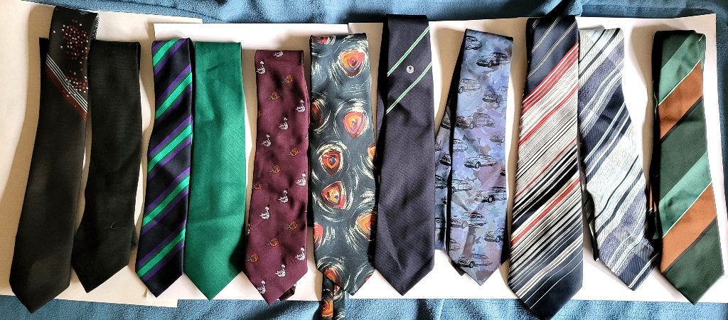 Stropdas paris van Verzameling retro vintage stropdassen, Kleding | Heren, Ophalen of Verzenden, Gedragen, Overige kleuren