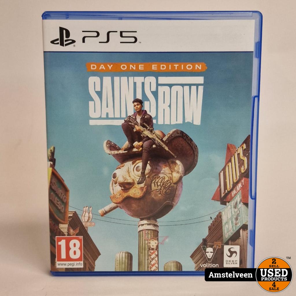 Playsation 5 Game: Saints Row Day One Edition, Spelcomputers en Games, Games | Sony PlayStation 5, Gebruikt