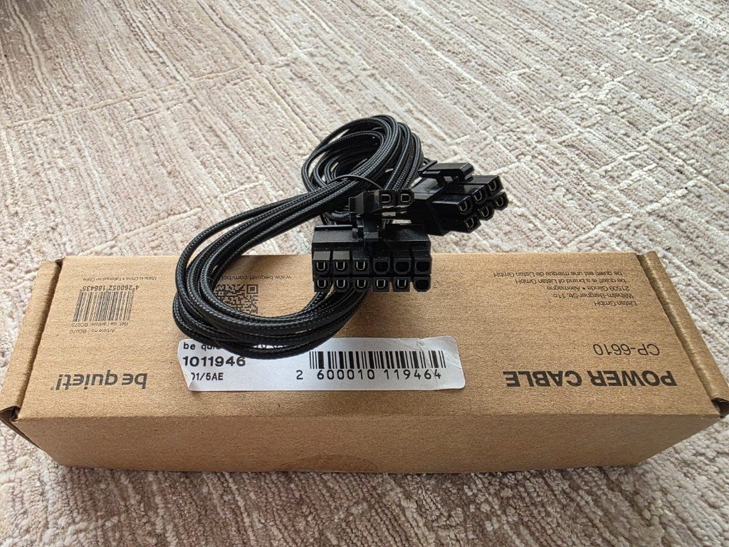 be quiet! BC070 PSU Cable, Ophalen of Verzenden, Nieuw