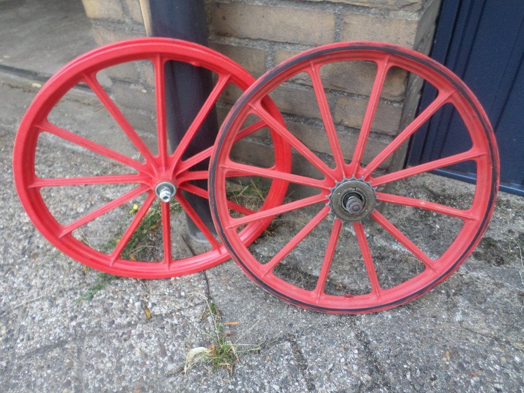 bmx old school sterwielen, Fietsen en Brommers, Ophalen, Gebruikt, Velgrem, 20 tot 24 inch