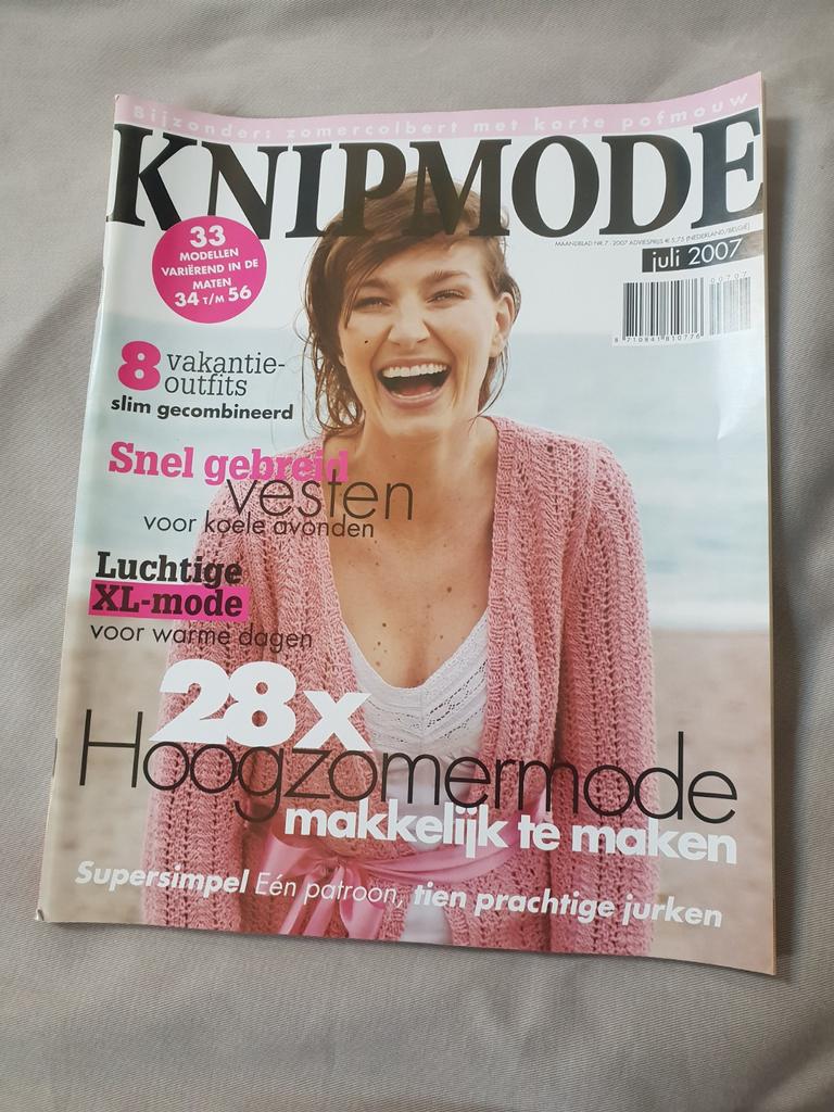 Knip mode juli 2007, Ophalen of Verzenden, Zo goed als nieuw, Damesbladen