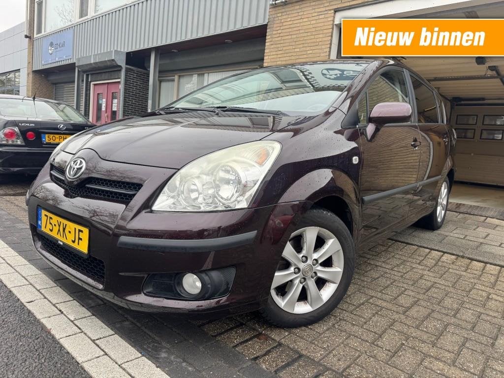 Toyota VERSO 1.8 VVT-i Luna 5PERS CLIMA LMV RIJDT GOED NAP A, Auto's, Toyota, Gebruikt, 4 cilinders, 129 pk, Origineel Nederlands