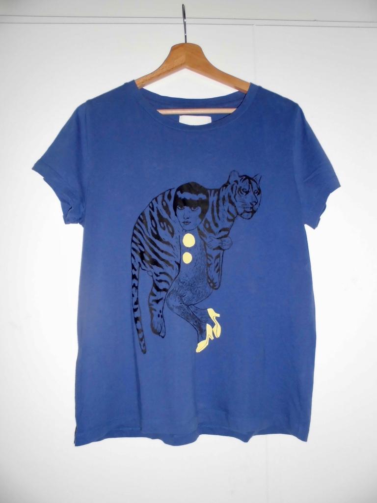 Lolly's Laundry shirt maat M, Maat 38/40 (M), Blauw, Ophalen of Verzenden, Gedragen