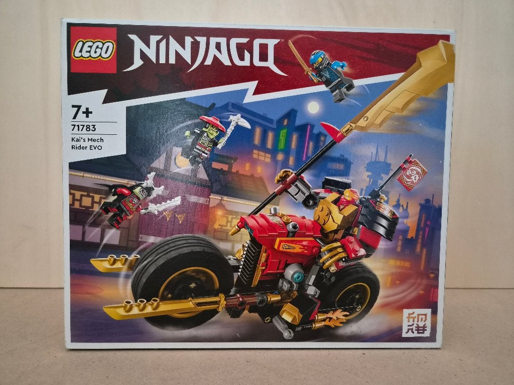 Lego Ninjago 71783 Kai's Mech Rider EVO, Lego, Nieuw, Ophalen of Verzenden, Compleet