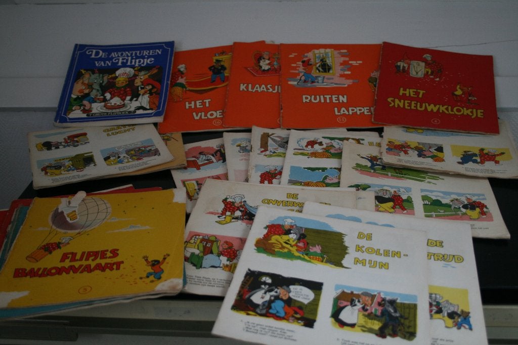 Flipjes boekjes van vroeger, Meerdere stripboeken, Ophalen of Verzenden, Gelezen