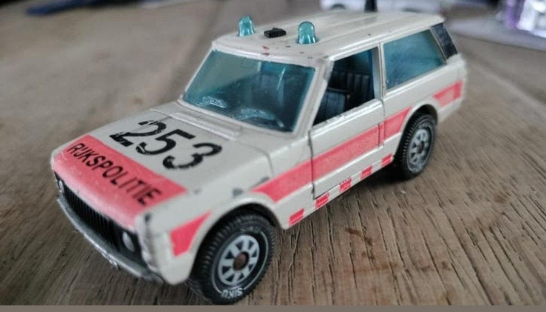 Zeldzame klassieke SIKU RIJKSPOLITIE RANGE ROVER ,SIKU, Verzenden, Gebruikt, Auto, SIKU