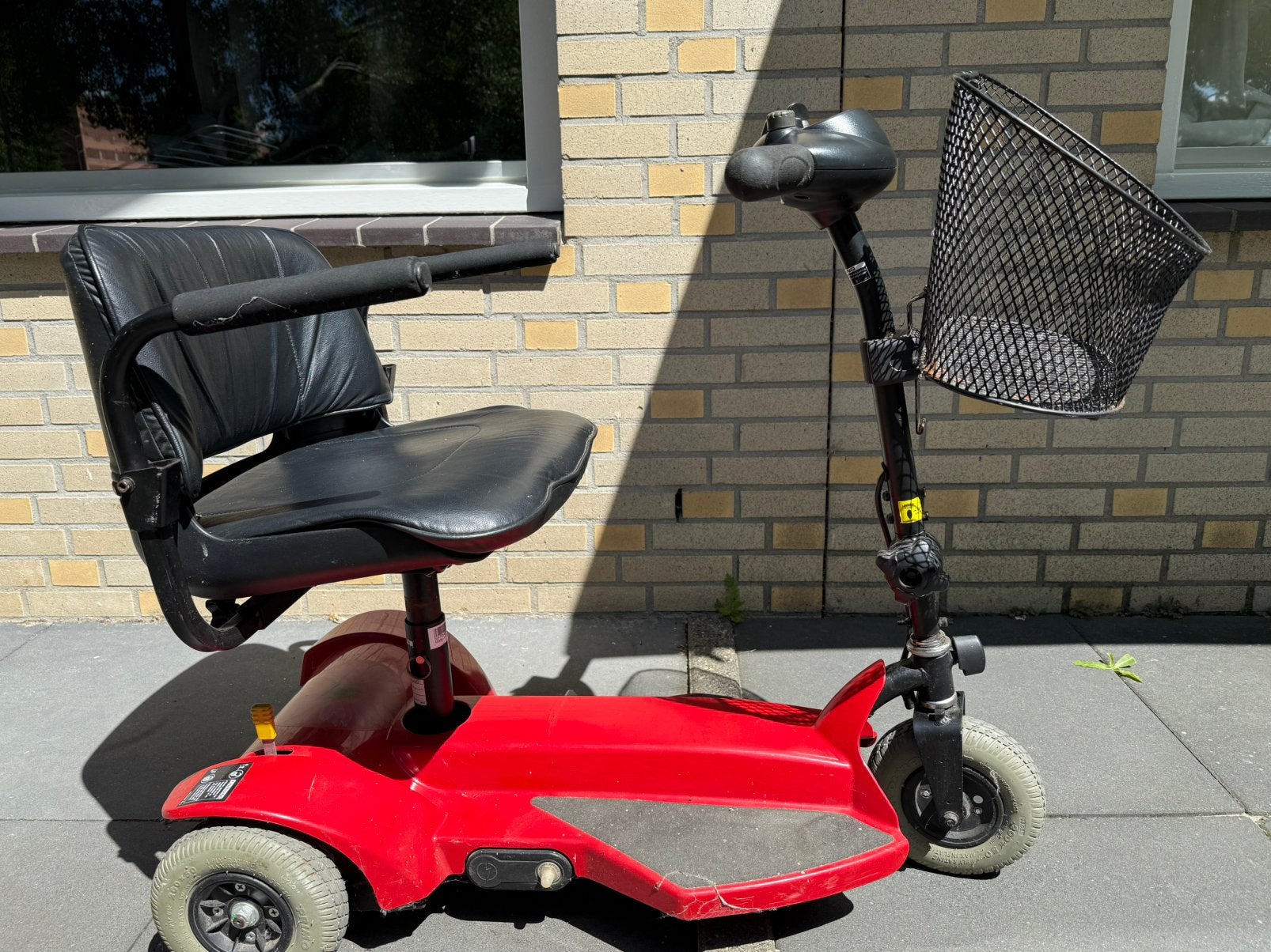 Scootmobiel Opvouwbare (Pride Travel pal), Diversen, Rolstoelen, Gebruikt, Elektrische rolstoel, Inklapbaar, Ophalen