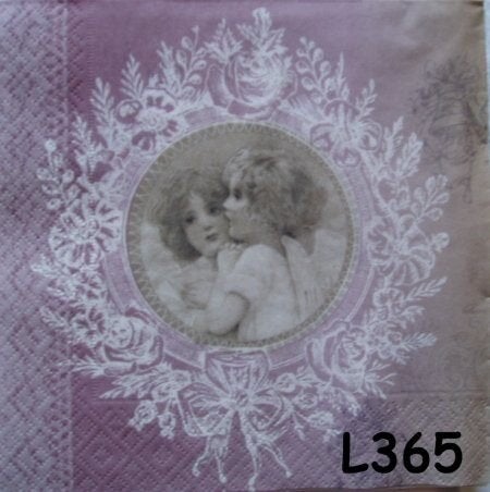 OPRUIMING servetten decoupage - engelen L365, Verzenden, Nieuw