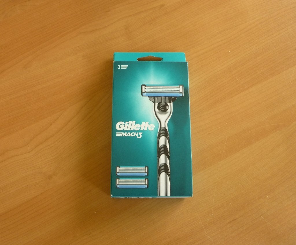 Gillette Mach3 Scheersysteem scheermesje + 3 navulmesjes, Ophalen of Verzenden, Nieuw, Gehele gezicht