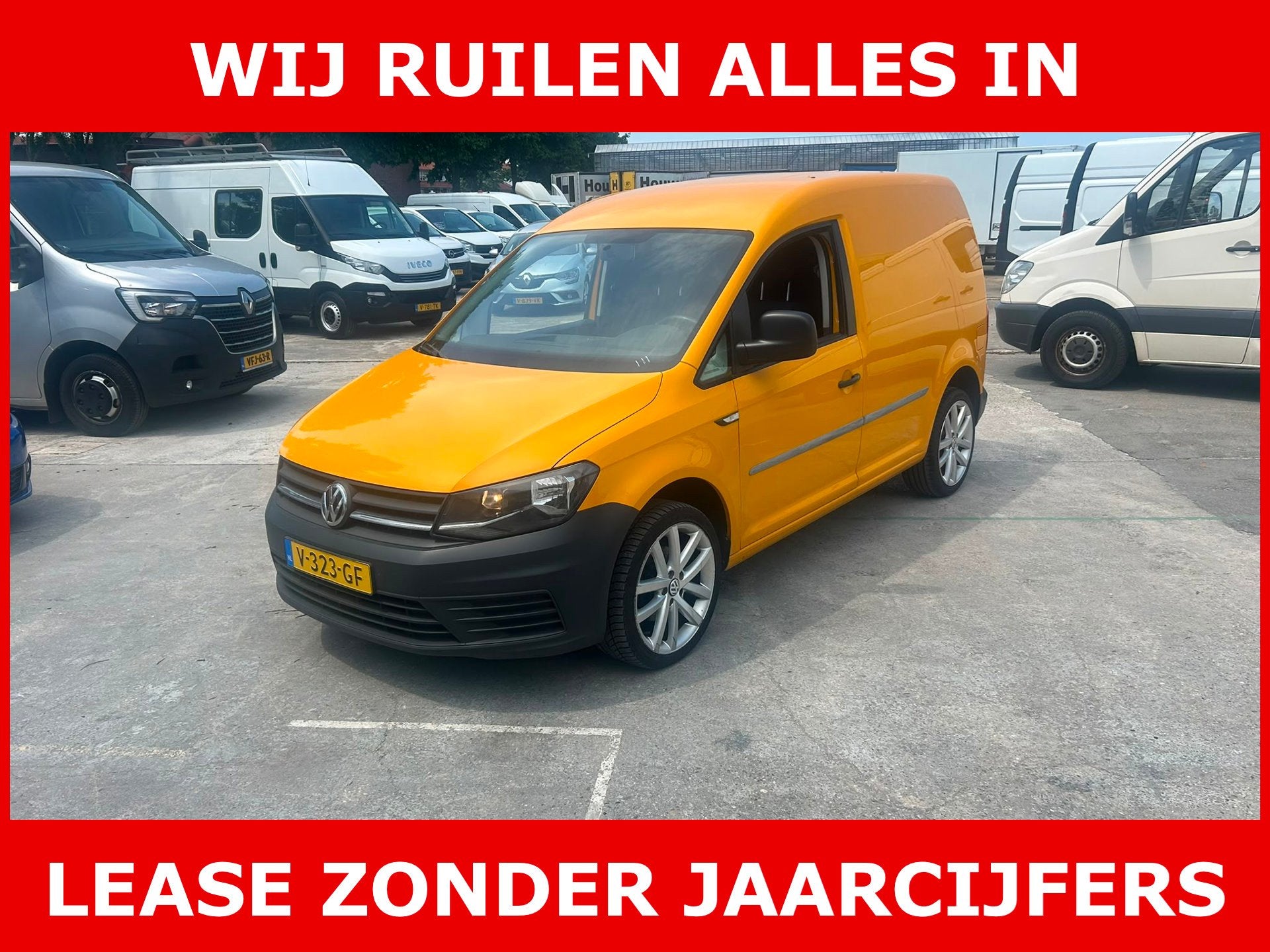 Volkswagen Caddy 2.0 TDI L1H1 BMT Easyline euro 6, Voorwielaandrijving, Dealer onderhouden, Stof, Gebruikt