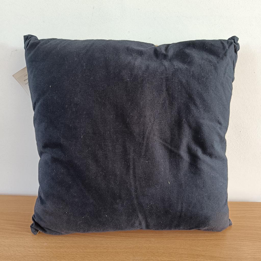 In The Mood Collection | Kussen Block Flower | 45x45x10cm, Huis en Inrichting, Woonaccessoires | Kussens, Geel, Vierkant, Nieuw