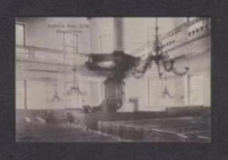 Kloosterveen Assen Interieur Herv. Kerk Preekstoel., Verzamelen, Ophalen of Verzenden, Voor 1920, Ongelopen, Drenthe