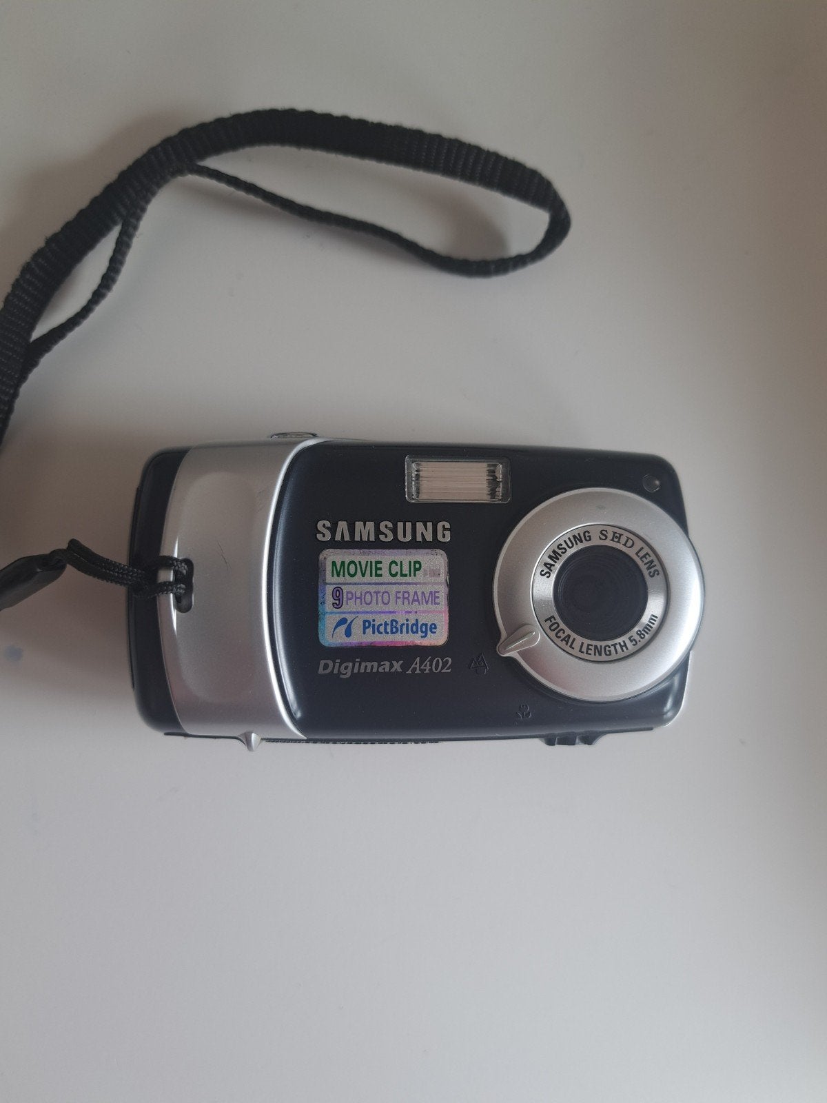 Digitale camera Samsung Digimax A402 zwart, Audio, Tv en Foto, Fotocamera's Digitaal, Ophalen of Verzenden, Zo goed als nieuw