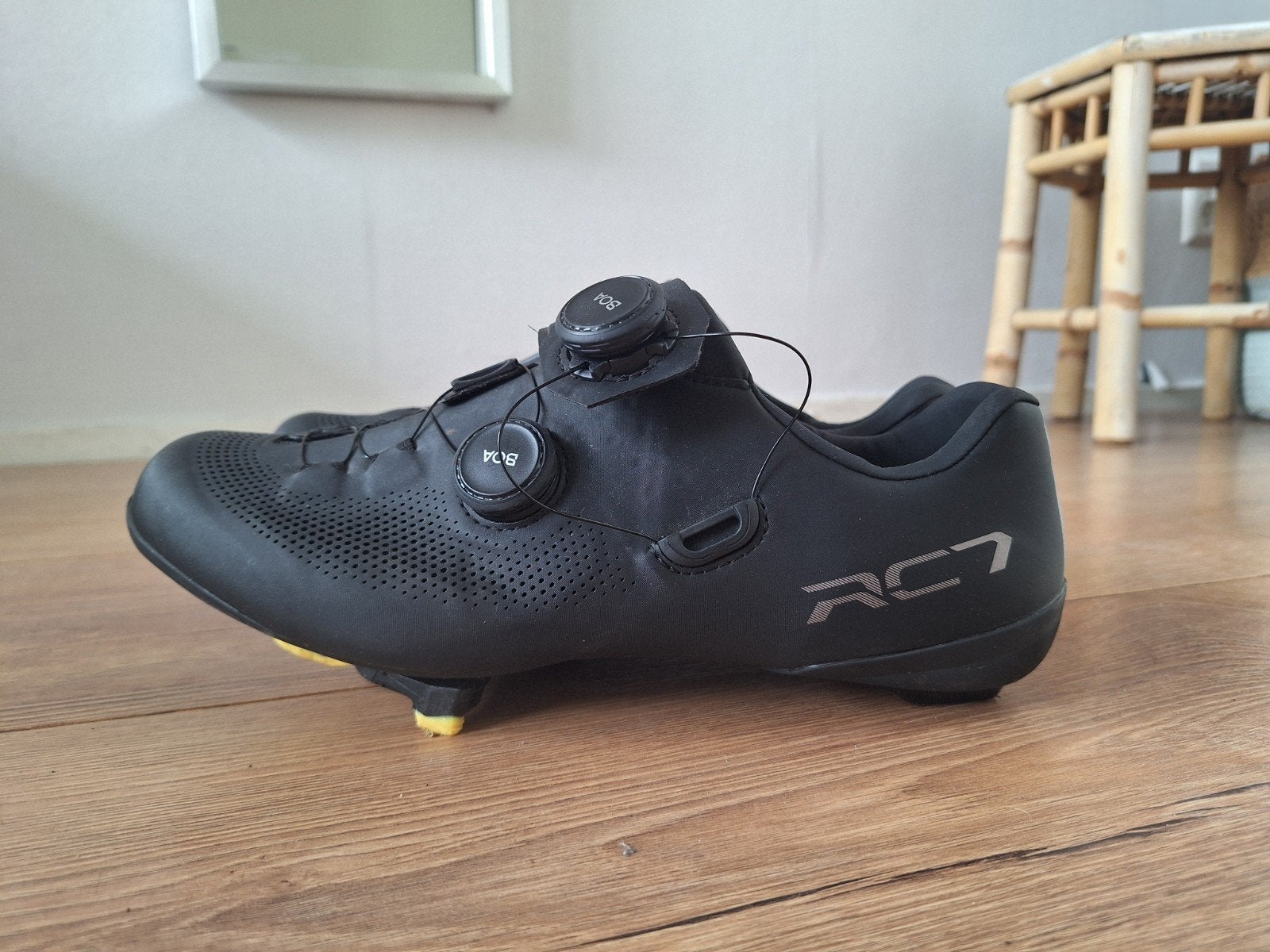 Shimano RC7 SPD-SL raceschoenen - Maat 42 ,wielerschoenen, Overige merken, Aluminium, Ophalen of Verzenden, Meer dan 20 versnellingen
