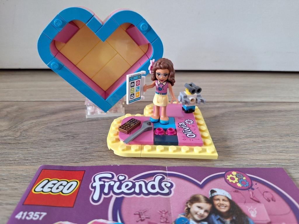 Lego friends 41357
Olivia's Heartbox, Ophalen of Verzenden, Complete set, Lego, Friends