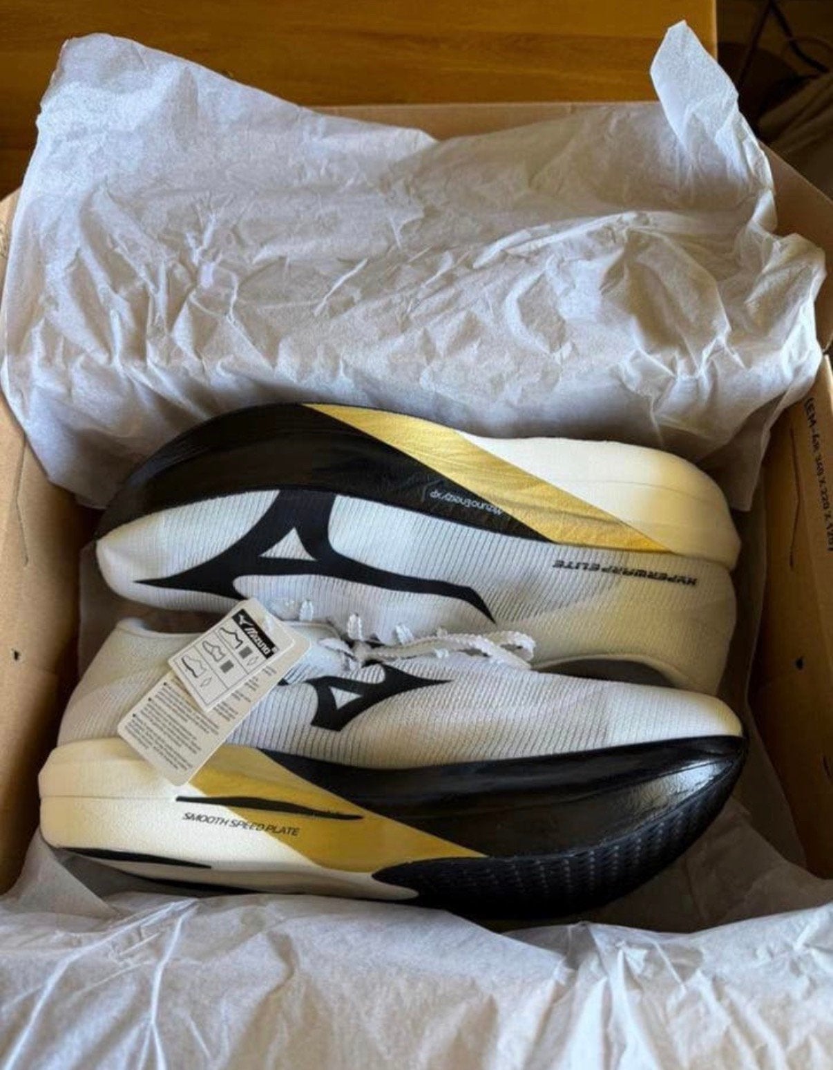 Te koop: Mizuno Racing Hyperwarp Elite in maat EU 44, Ophalen of Verzenden, Nieuw