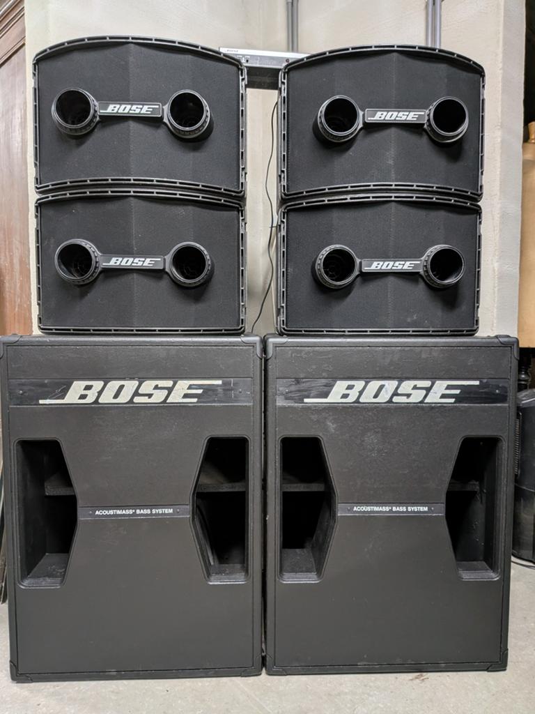 Bose set 302 - II & 802 -II  in uitzonderlijk mooie staat, Audio, Tv en Foto, Luidsprekers, Front, Rear of Stereo speakers, 120 watt of meer
