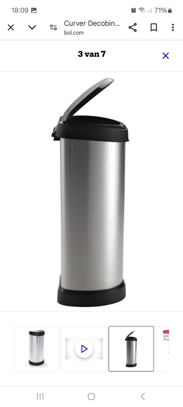 Neato Botvac 905 0079 robotics Zedar robot r600 Curver Push, 40 liter of meer, Ophalen, Kunststof