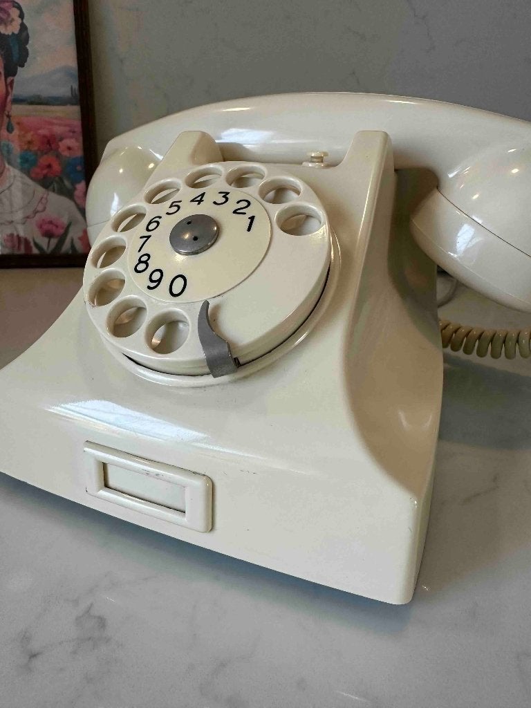 Oude tafel telefoon, Ophalen of Verzenden, Gebruikt, Bakeliet