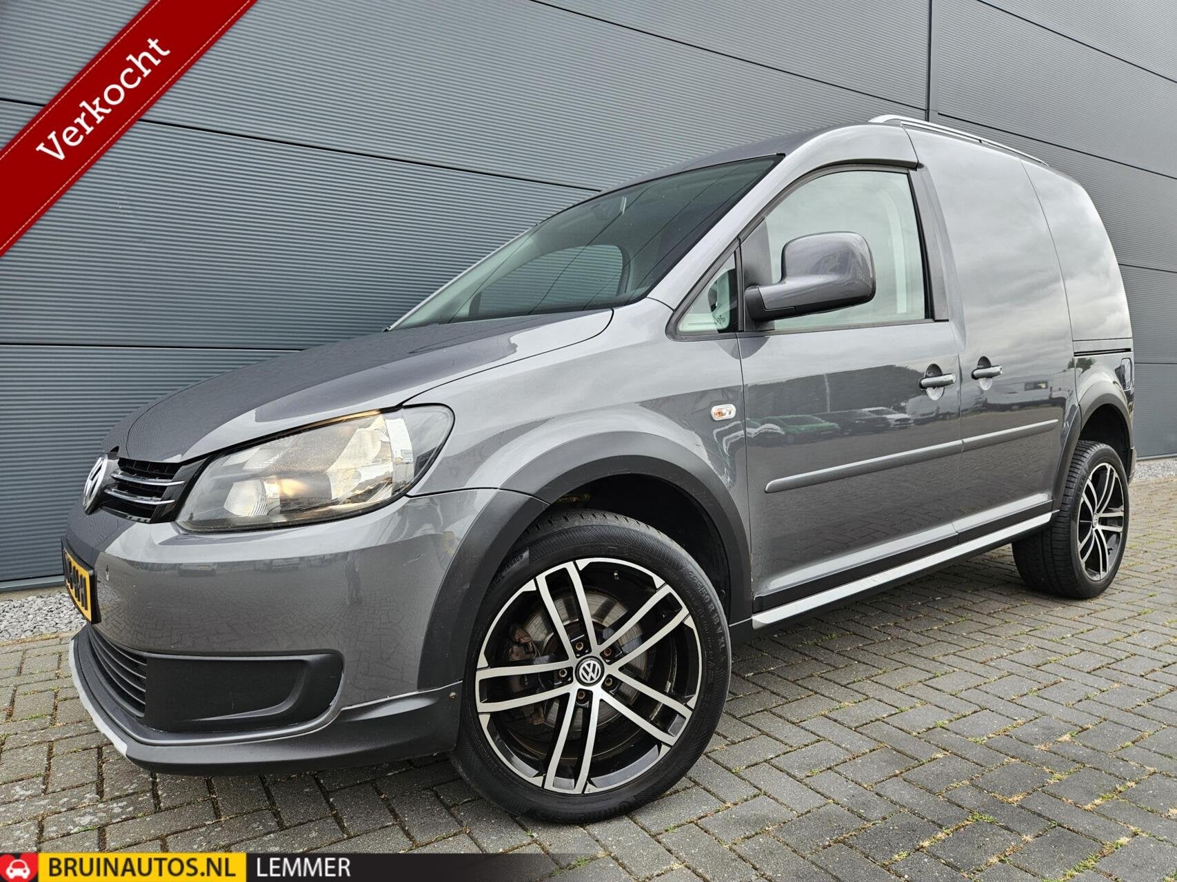 Volkswagen Caddy 2.0 TDI 4Motion 140 Pk Navi LM Automaat, Auto's, Automaat, Euro 5, Gebruikt, 4 cilinders