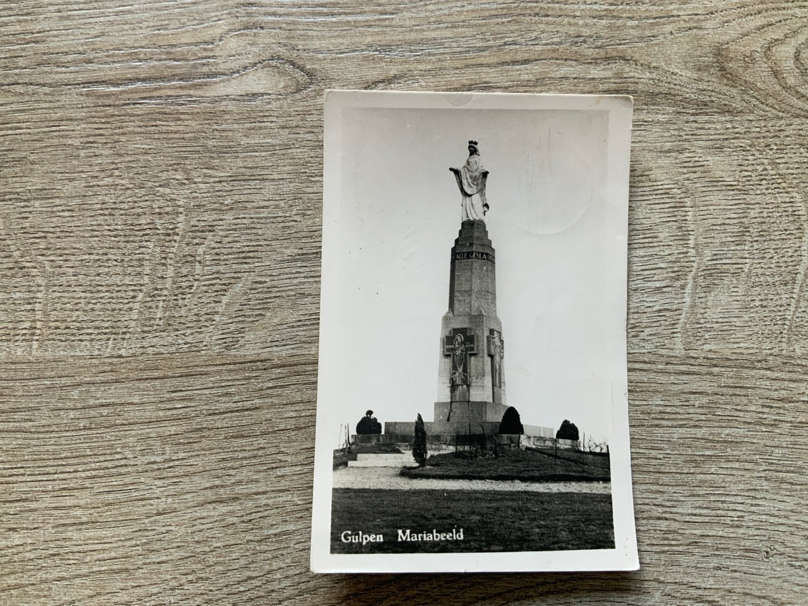 Gulpen Mariabeeld -, Ophalen of Verzenden, 1940 tot 1960, Gelopen, Limburg