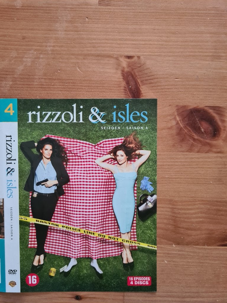 Rizzoli & Isles - Seizoen 4 - DVD Boxset, Vanaf 12 jaar, Ophalen of Verzenden, Zo goed als nieuw, Actie en Avontuur