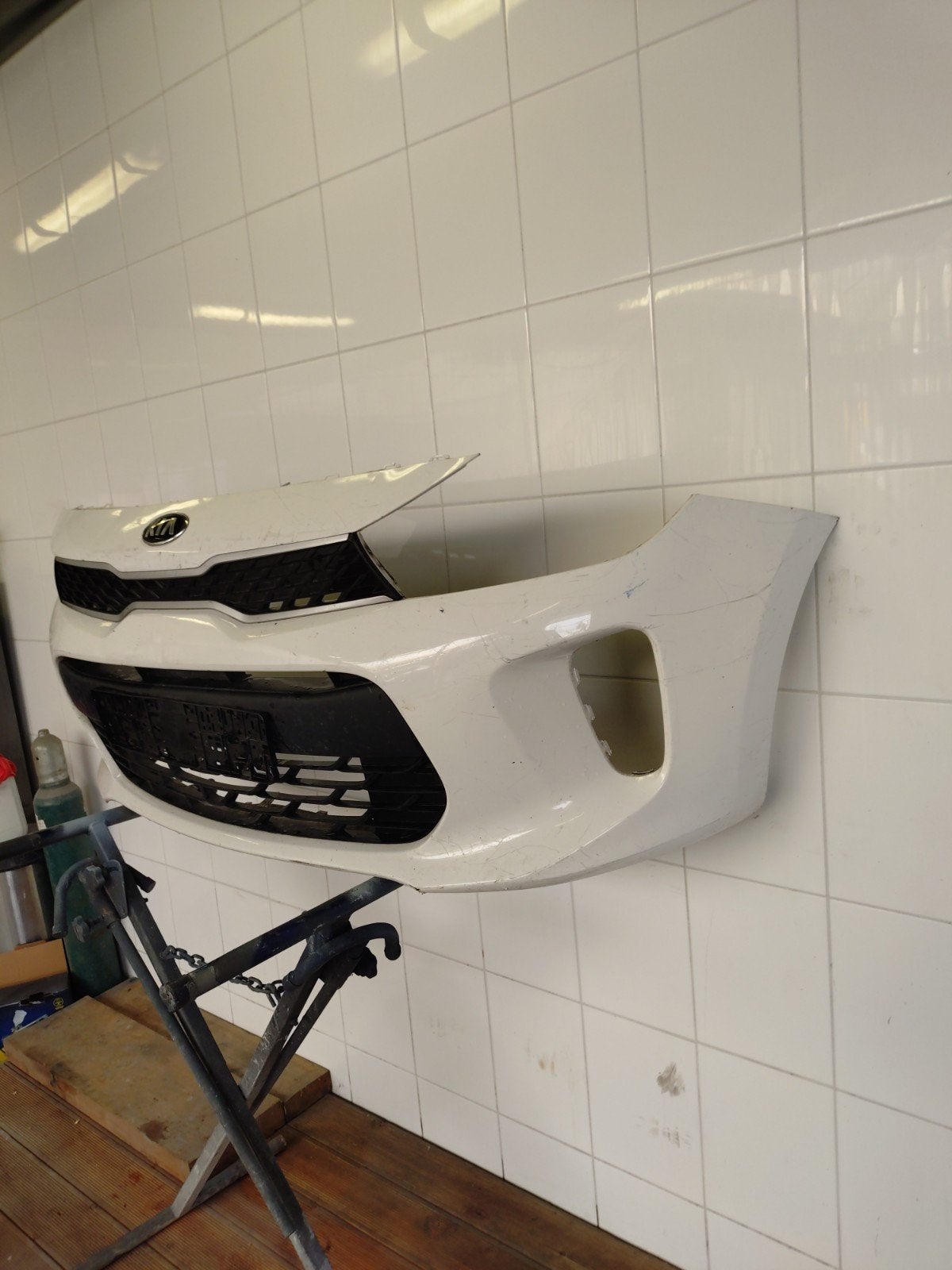 Voorbumper Kia Rio 2017+, Kia Motors, Voor, Bumper, Info@kia.com
