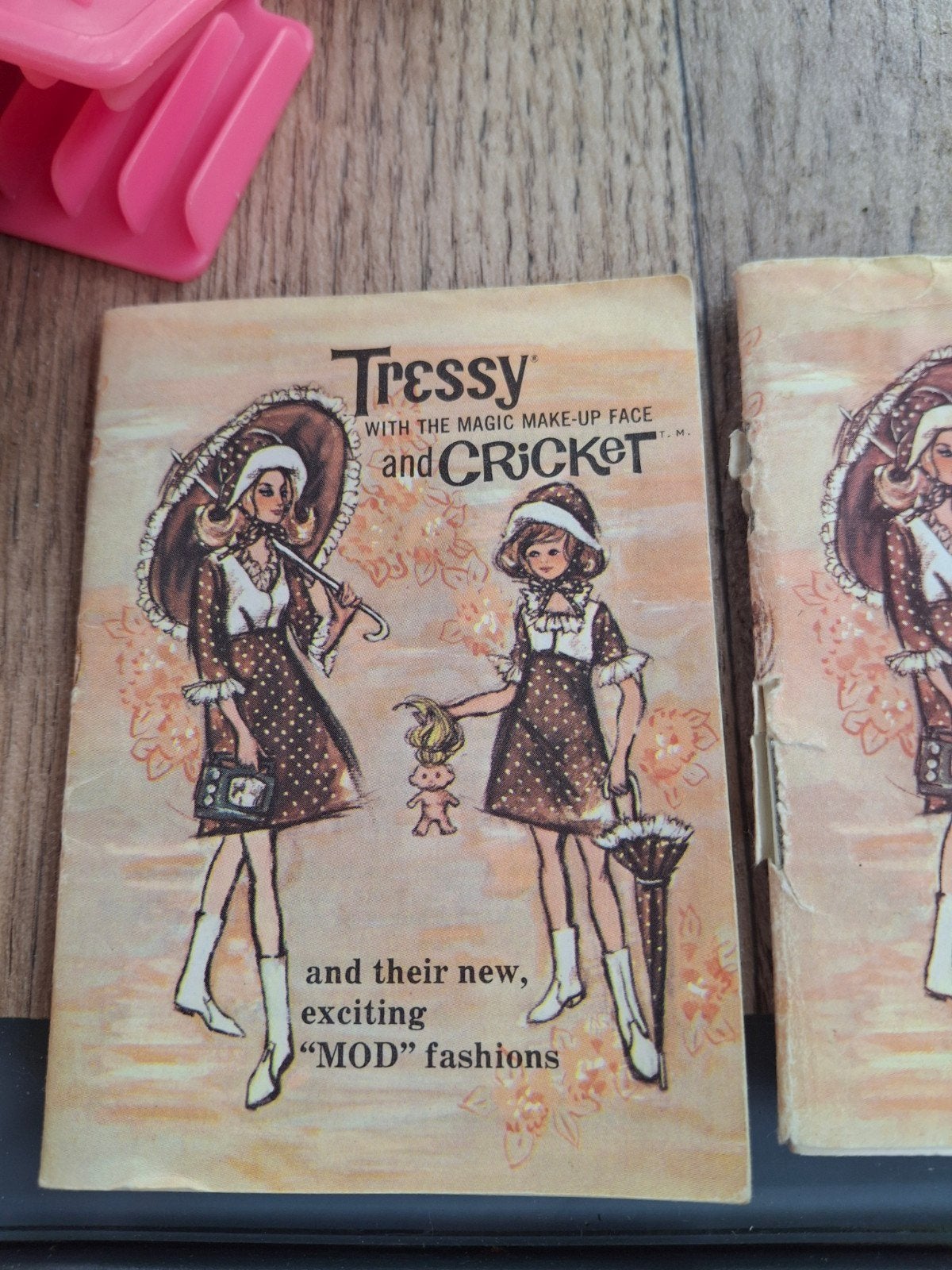 2x Boekje tienerpop Tressy jaren '60., Ophalen of Verzenden, Gebruikt