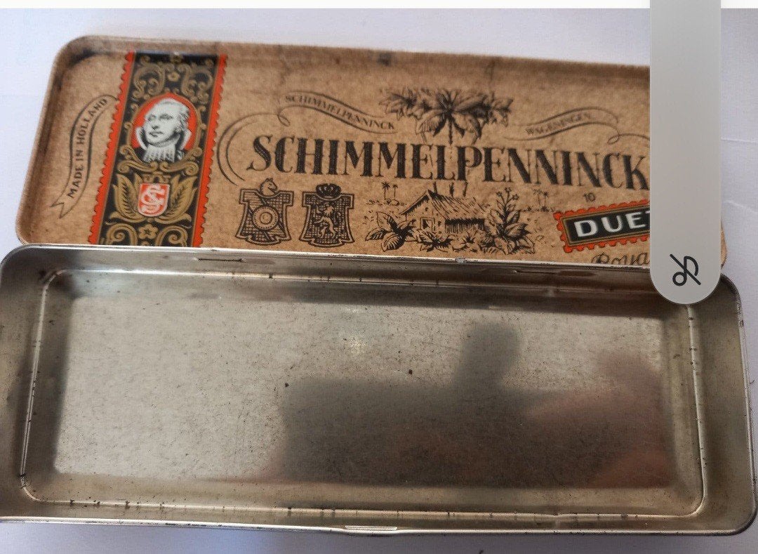 metalen sigaren doosje schimmelpenninck, Ophalen of Verzenden