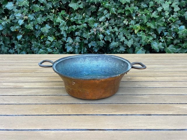 Antieke Koperen Pan - 16 cm, Antiek en Kunst, Antiek | Koper en Brons, Ophalen of Verzenden, Koper