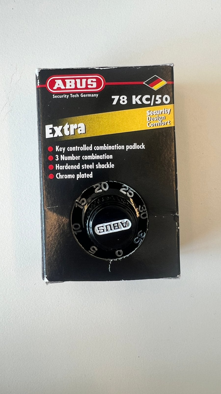 ABUS 78 KC/50 Cijferslot - Nieuw in Verpakking, Verzenden, Nieuw, Slot