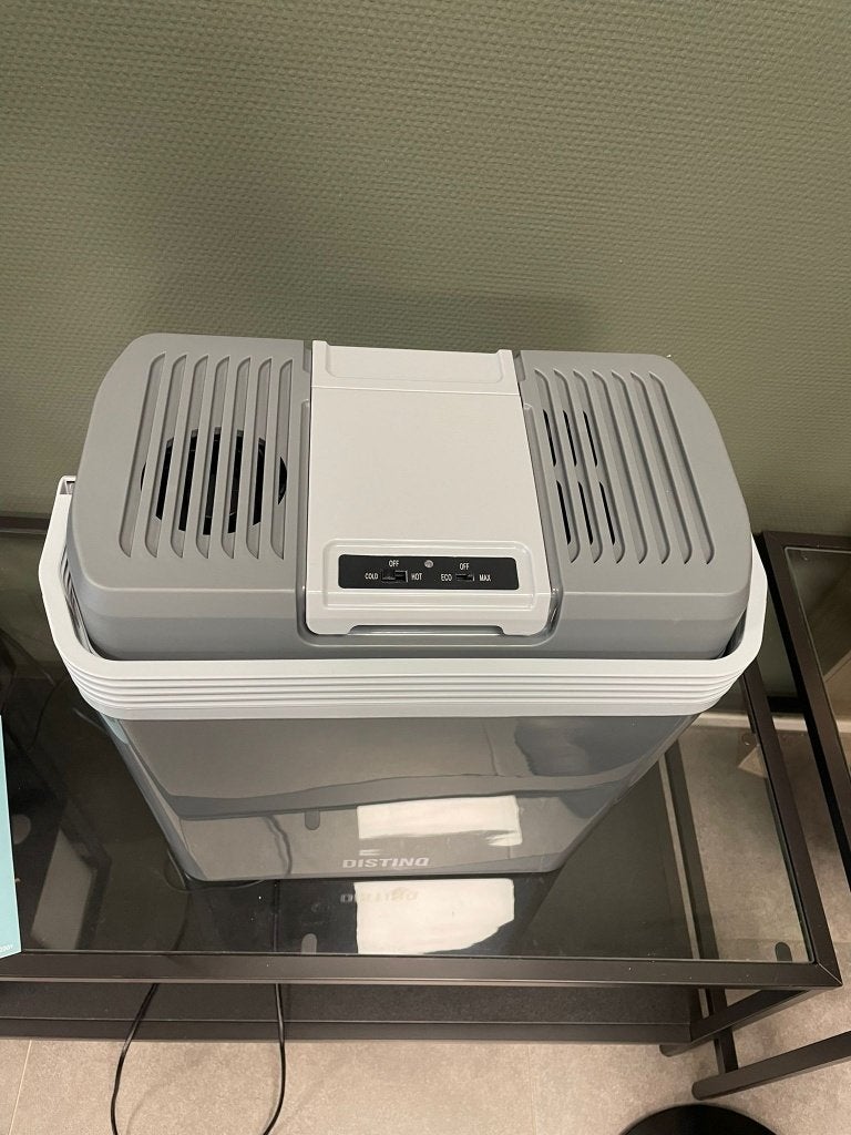 DistinQ Elektrische Koelbox 20L, Caravans en Kamperen, Semacobv, Elektrisch, Contact@semacobv.nl, Ophalen of Verzenden